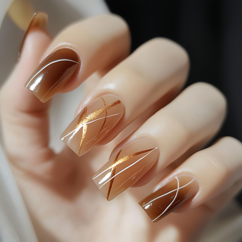 Dr3149 Nail 1 1 Squa Cc Brown White